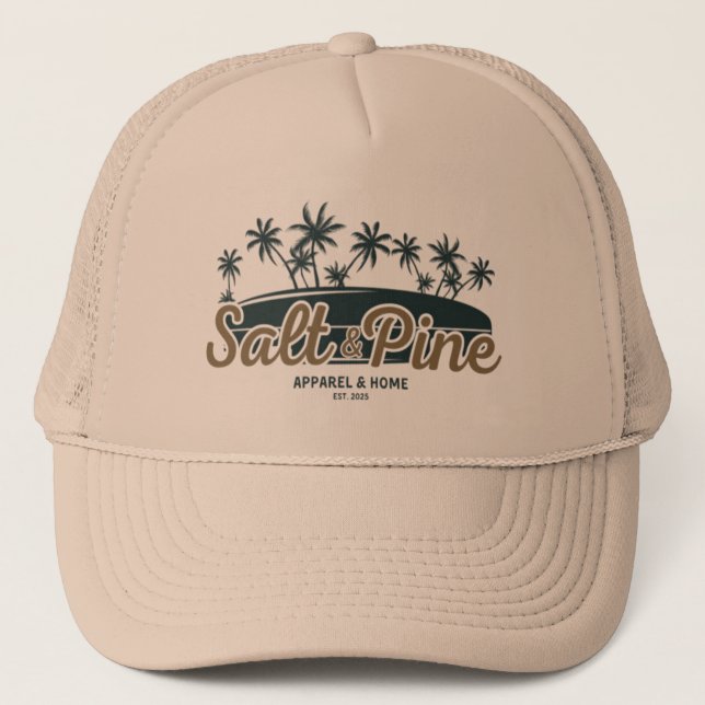 Palm Coast Surf Trucker Hat (Front)