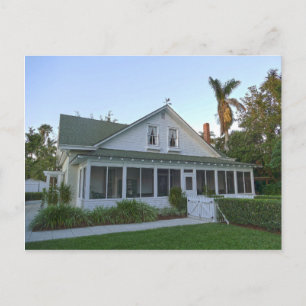 Palm Cottage, Naples, Florida Postcard