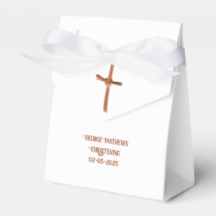 Palm Cross Personalised, Christening or Communion Favour Box