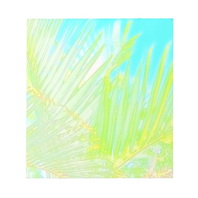 Palm frond notepad (Front)