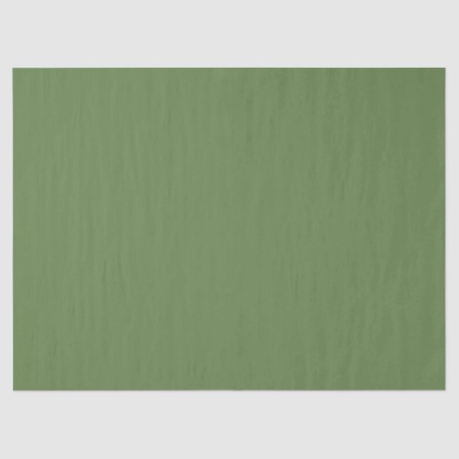 Palm Green Solid Colour Tissue Paper (Front)
