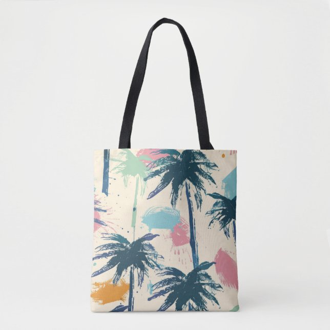 Palm Leaf Beach Bag (Front)