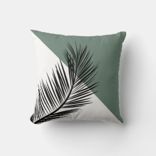 Palm leaf cushion