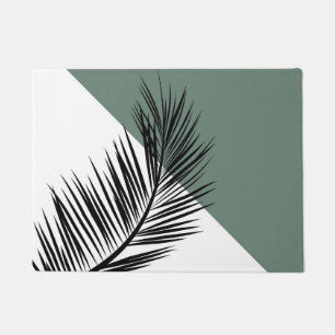 Palm leaf doormat