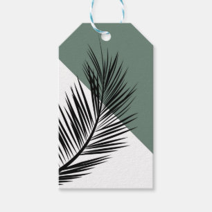 Palm leaf gift tags