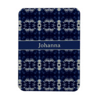 Palm Leaf in Delft Blue | Personalised Botanical