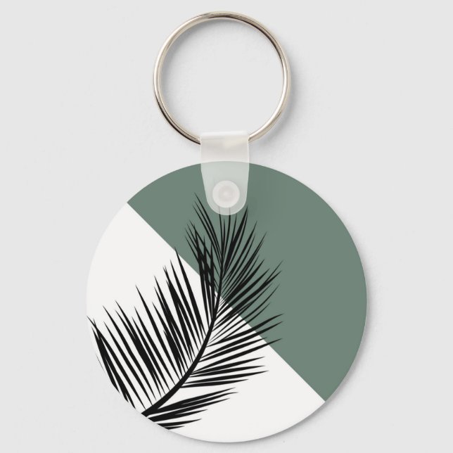 Palm leaf key ring (Front)