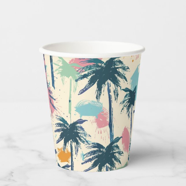 Palm Leaf Paper Cup (Front)