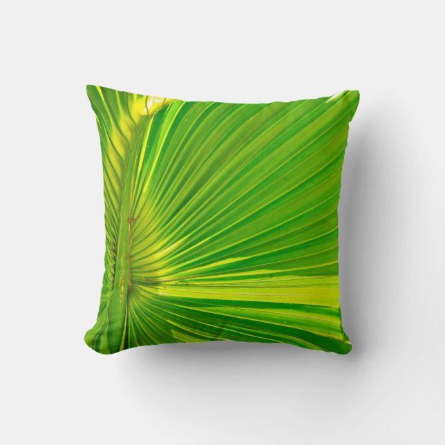 Palm leaf pillow/cushion cushion (Front)