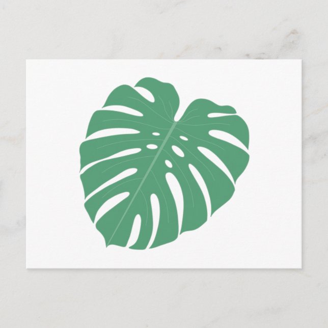Palm Leaf Postcard (Front)