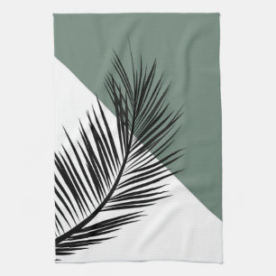 Palm leaf tea towel