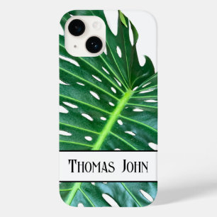 Palm Leaf, tropical foliage, jungle rainforest  Case-Mate iPhone 14 Case