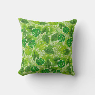 Palm leave pillow