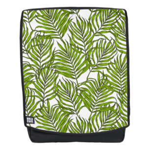 Palm leaves backpack
