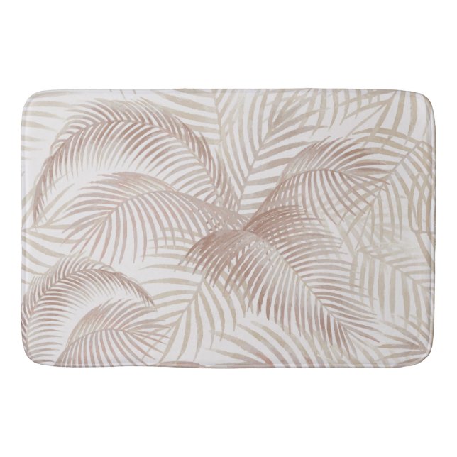 Palm Leaves Bath Mat (Front)