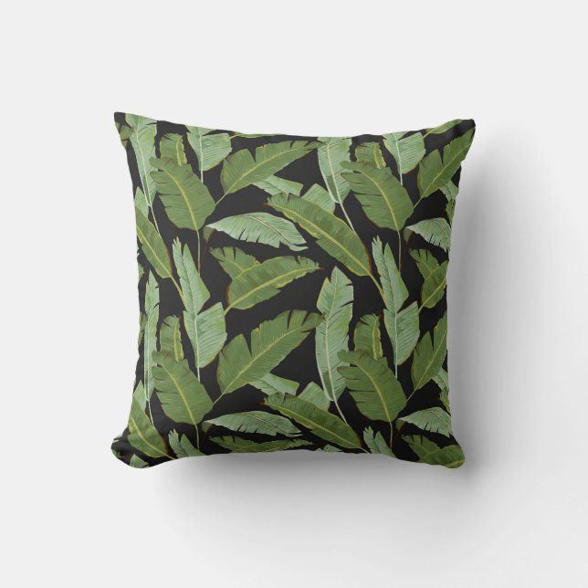 Palm Leaves Cushion (Front)