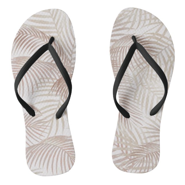 Palm Leaves Flip Flops (Footbed)