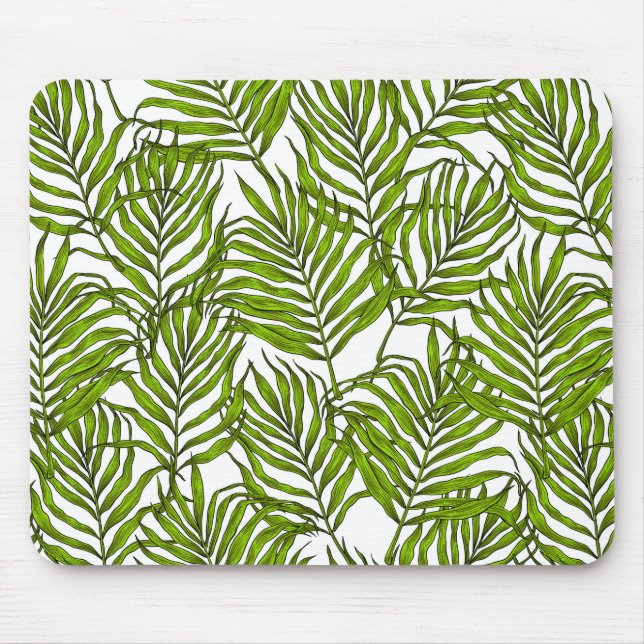 Palm leaves mouse mat (Front)