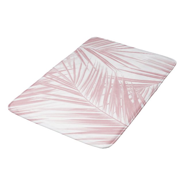 Palm Leaves Pattern Dream 5 #tropical#art Bath Mat (Angled)