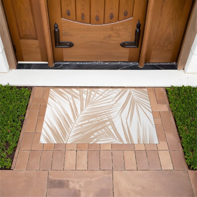 Palm Leaves Pattern Dream 6 #tropical#art Doormat (Outdoor)