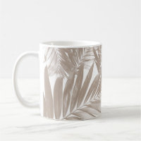Palm Leaves Pattern Love #4 #tropical #wall #decor