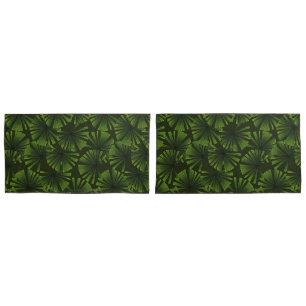 Palm leaves pillowcase