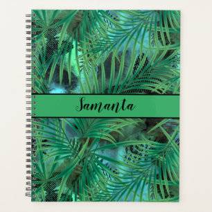 Palm leaves planner