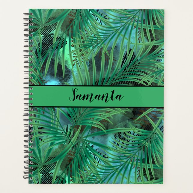 Palm leaves planner (Front)
