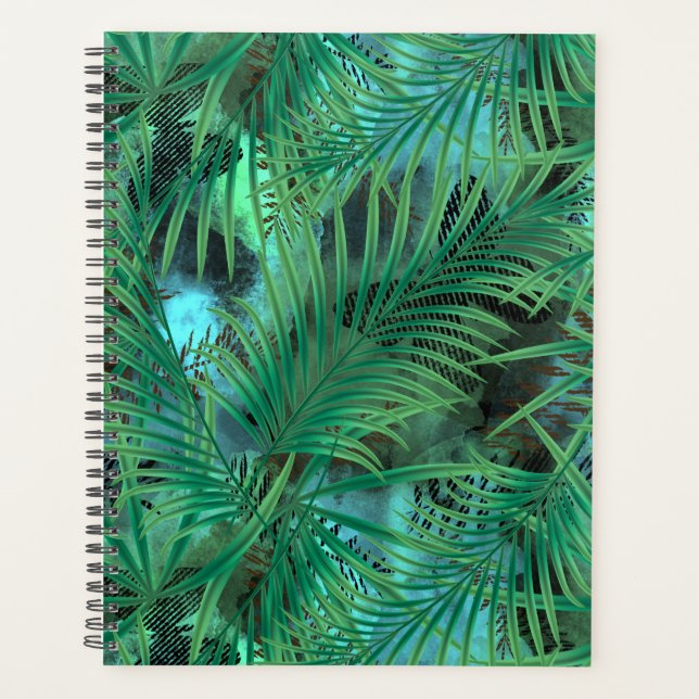 Palm leaves planner (Front)