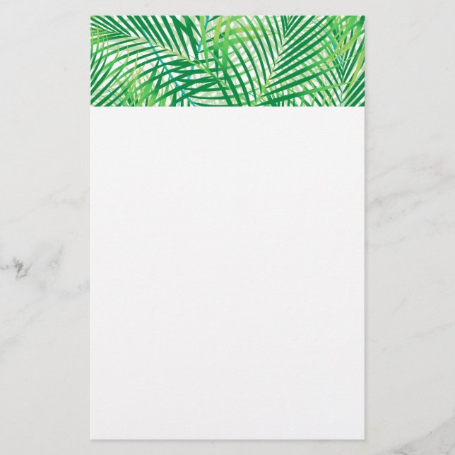 Palm leaves stationery (Front)