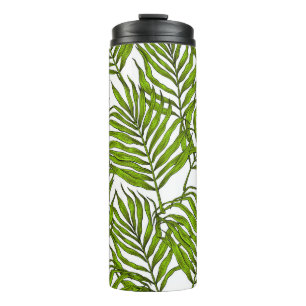 Palm leaves thermal tumbler
