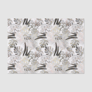 Palm leaves, tropical, Botanical, leaves, jungle, Tissue Paper