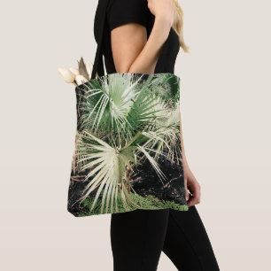 Palm leaves Tropical Tree Bag Tote