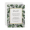 Palm Leaves Wedding Guest Details