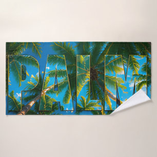 Palm Luxury Resort Coastal Bath Towel
