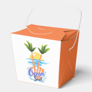 Palm of the Ocean Soul Favour Box