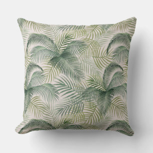 Palm Print Throw Pillow