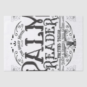Palm Reader Vintage Magic Fortune Teller Halloween Tissue Paper