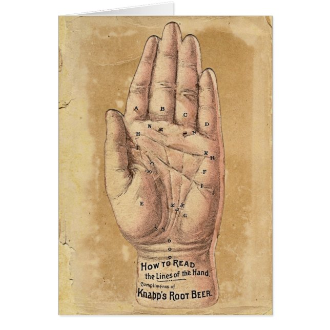 Palm Reading Card (Front)