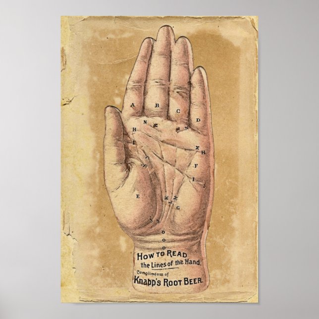 Palm Reading Poster (Front)