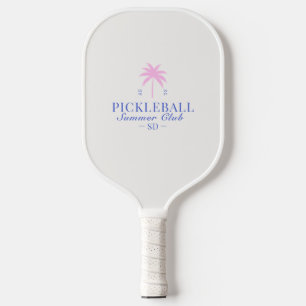 Palm, Social Club aesthetic, palm pattern  Pickleball Paddle