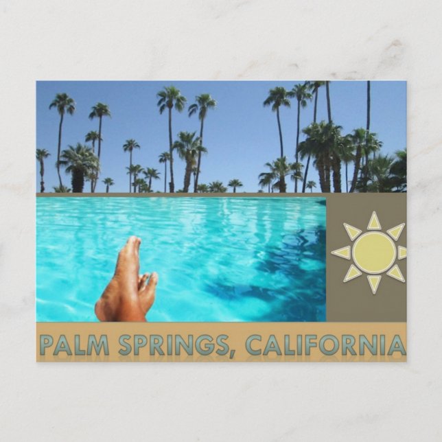 PALM SPRINGS #4 POSTCARD (Front)