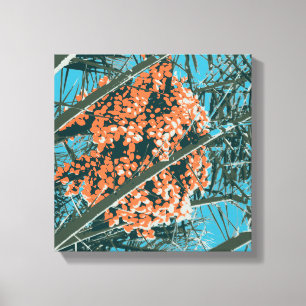 Palm Springs 6 Colour Palm Berries 6A Canvas Print