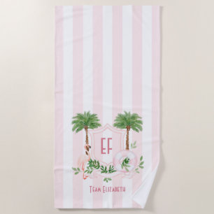 Palm Springs Beach Club Bachelorette Pool Party Towel