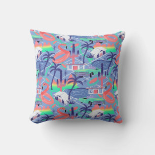 Palm Springs blus Cushion