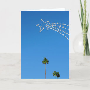 Palm Springs CA Christmas Holiday Decor Card
