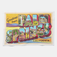 Palm Springs California CA Large Letter Postcard