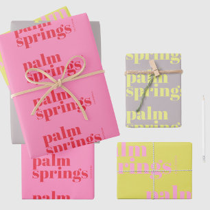 Palm Springs California gift wrapping supply Paper Sheet