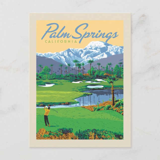 Palm Springs, California Postcard (Front)