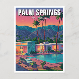 Palm Springs California Postcard